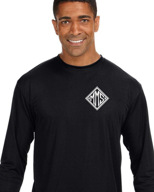 MMS ~ Midwest Mocha Singles Monogram Long Sleeve T-Shirt