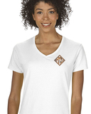 MMS ~ Midwest Mocha Singles Monogram V-Neck Shirts